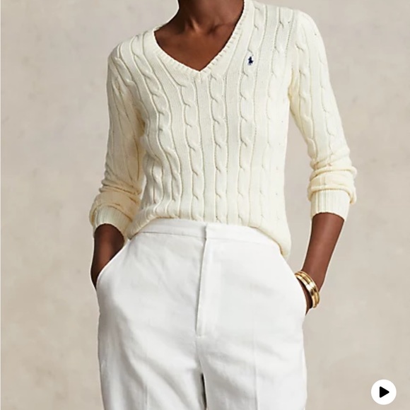 Five beautiful Ralph Lauren, cable-knit  sweaters - Picture 3 of 14